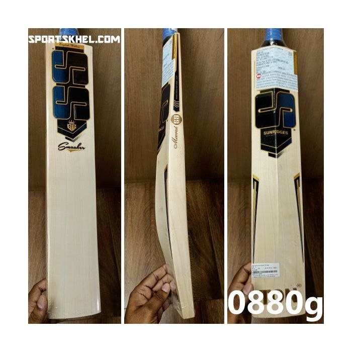 SS GG Smacker English Willow Cricket Bat Size 5