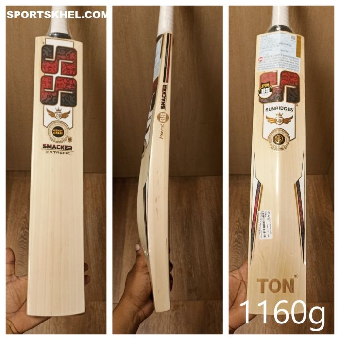 SS GG Smacker Extreme English Willow Cricket Bat Size Men