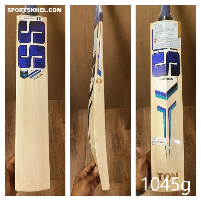 SS SKY Flicker English Willow Cricket Bat Size Harrow