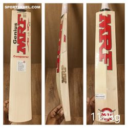 MRF Genius Conqueror English Willow Cricket Bat Size Men