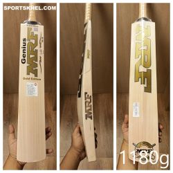 MRF Genius Gold Edition English Willow Cricket Bat Size Men