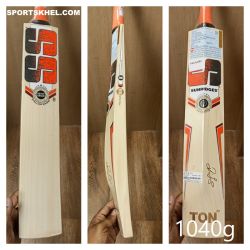 SS Ravindra Jadeja English Willow Cricket Bat Size Harrow