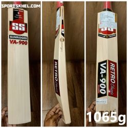 SS Ton VA 900 Retro English Willow Cricket Bat Size Harrow